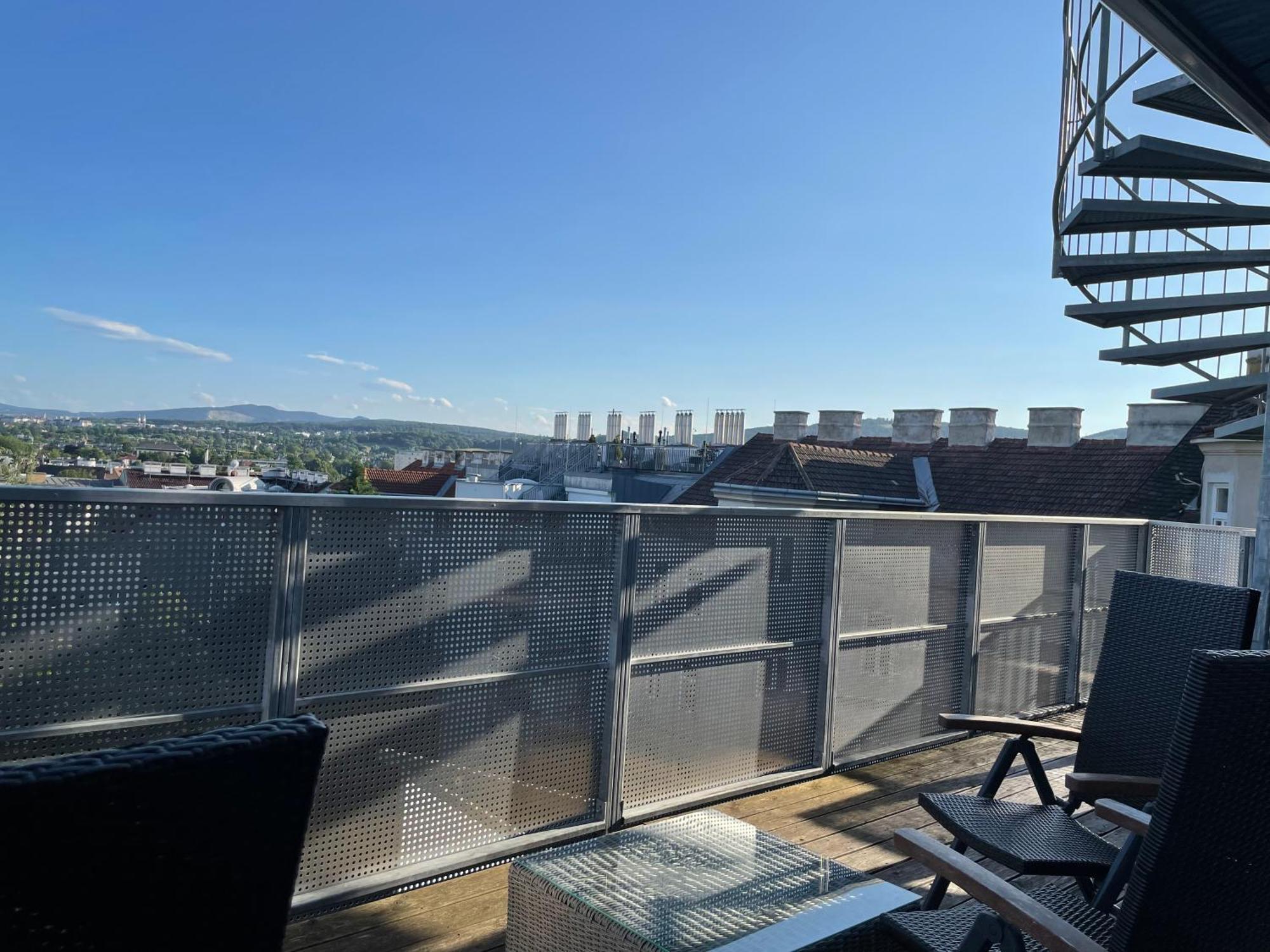 Rooftop Terrace- Panoramablick Ueber Wien公寓 外观 照片